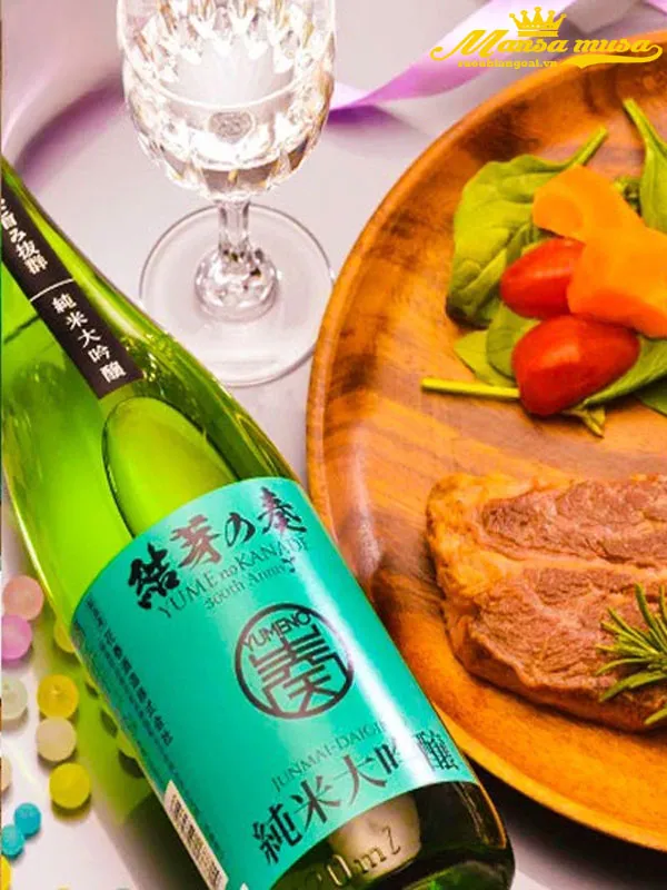rượu sake yumenokanade junmai daiginjo 720ml rượu sake yumenokanade junmai daiginjo 720ml