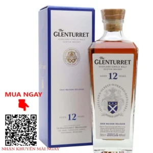 Rượu whisky single malt glenturret 12