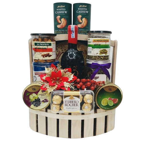 Hộp quà tết rượu vang