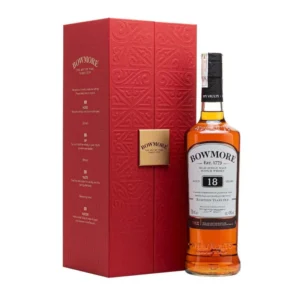 Rượu whisky bowmore 18 năm (hộp quà tết 2025)