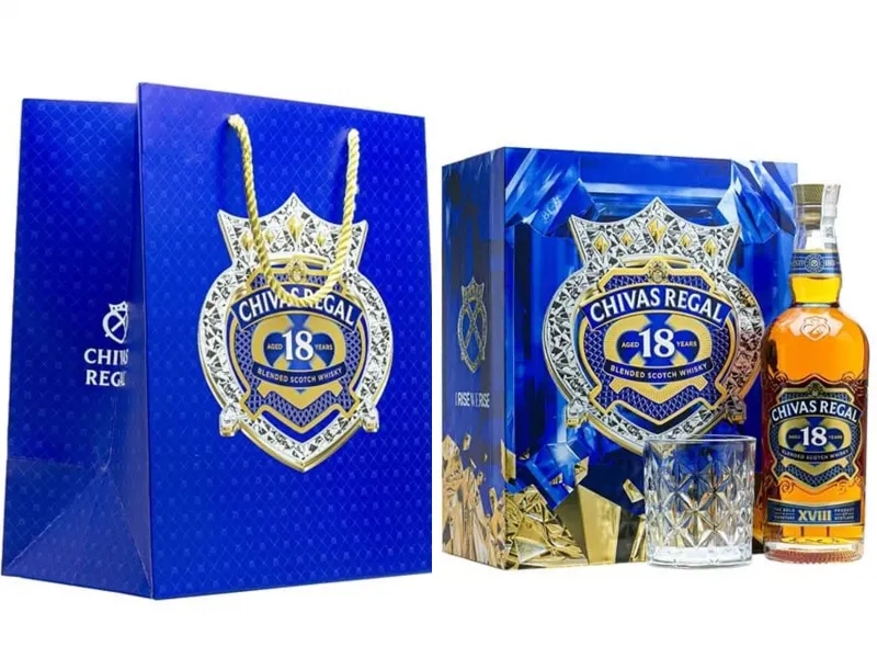 rượu whisky chivas 18 năm