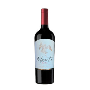 Rượu vang úc mosanto red wine-nhãn trắng