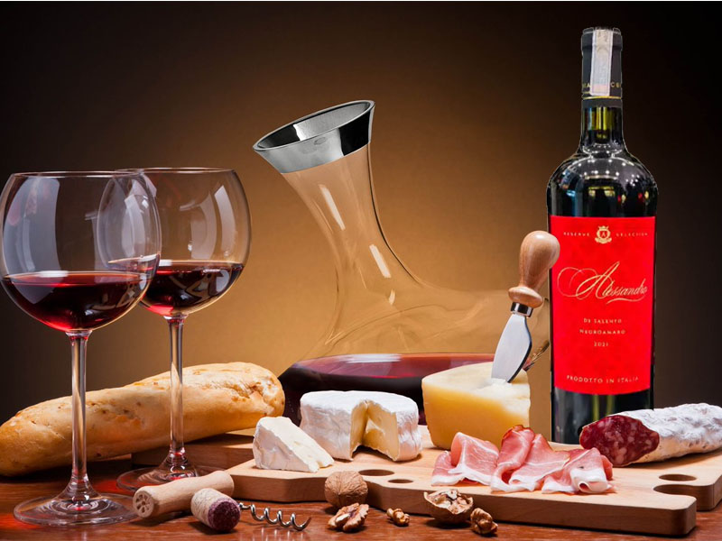 Rượu vang ý alessandro negroamaro