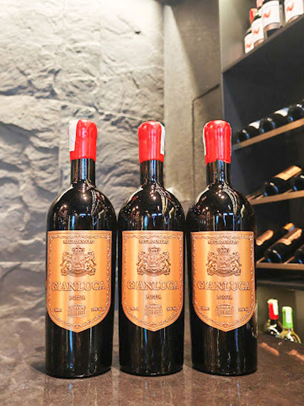 Rượu vang ý gianluca puglia negroamaro 