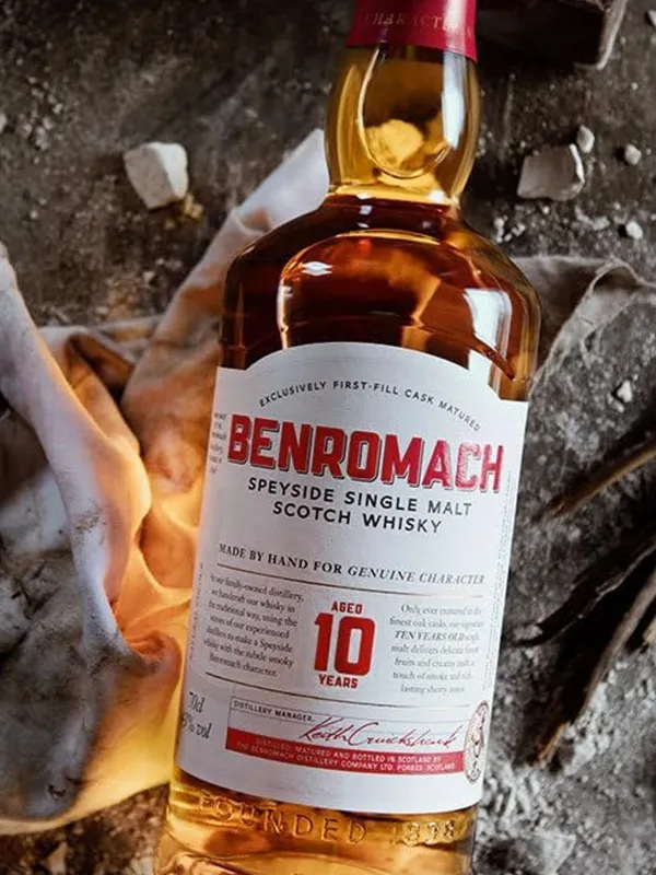rượu benromach 10 year old (quà tết 2025)