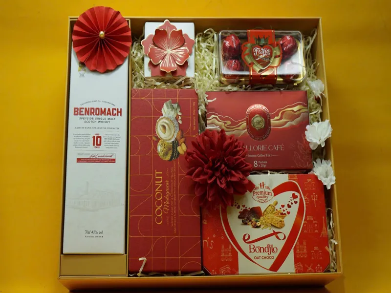 rượu benromach 10 year old (quà tết 2025)