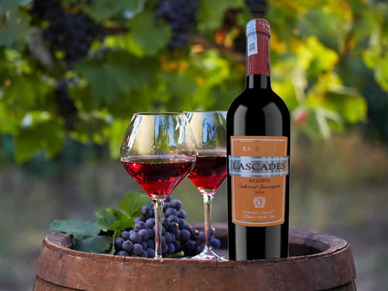 Rượu vang chile especial lascades reserva