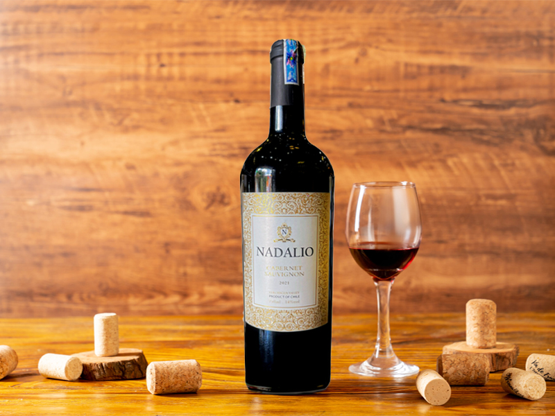 Rượu vang chile nadalio cabernet sauvignon