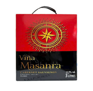Rượu vang đỏ bịch 3l chile vina masanra