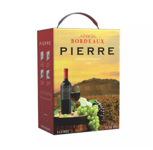 Rượu vang đỏ pháp bịch 3l pierre bordeaux