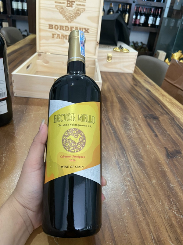 Rượu vang hector mello cabernet sauvignon