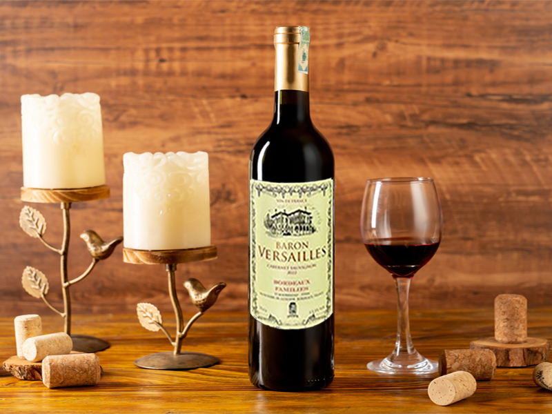 Rượu vang pháp baron versailles cabernet sauvignon