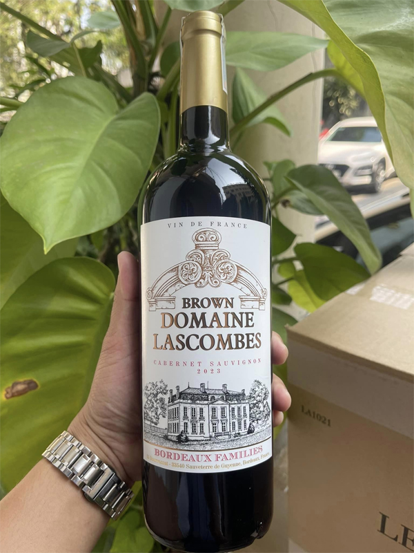 Rượu vang pháp brown domaine lascombes