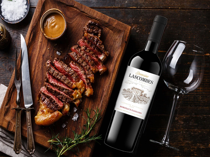Rượu vang pháp domaine lascombes