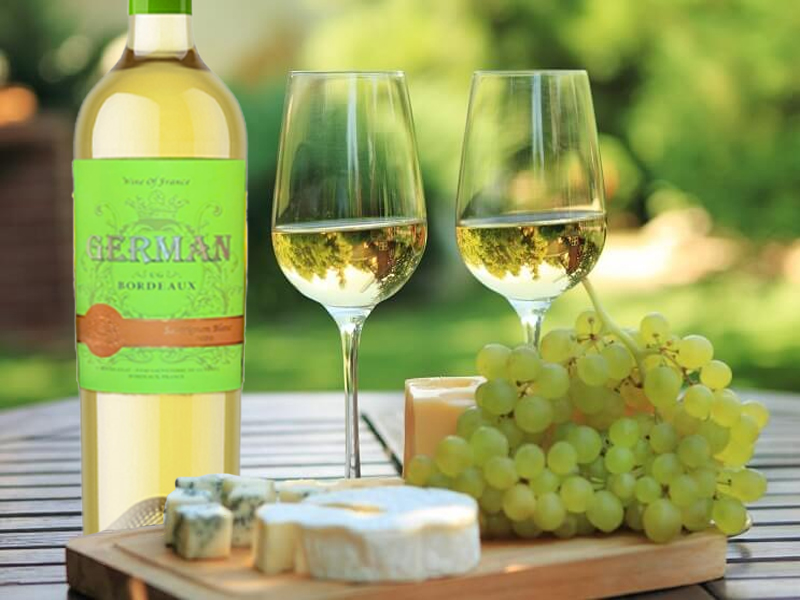 Rượu vang pháp german ug bordeaux sauvignon blanc