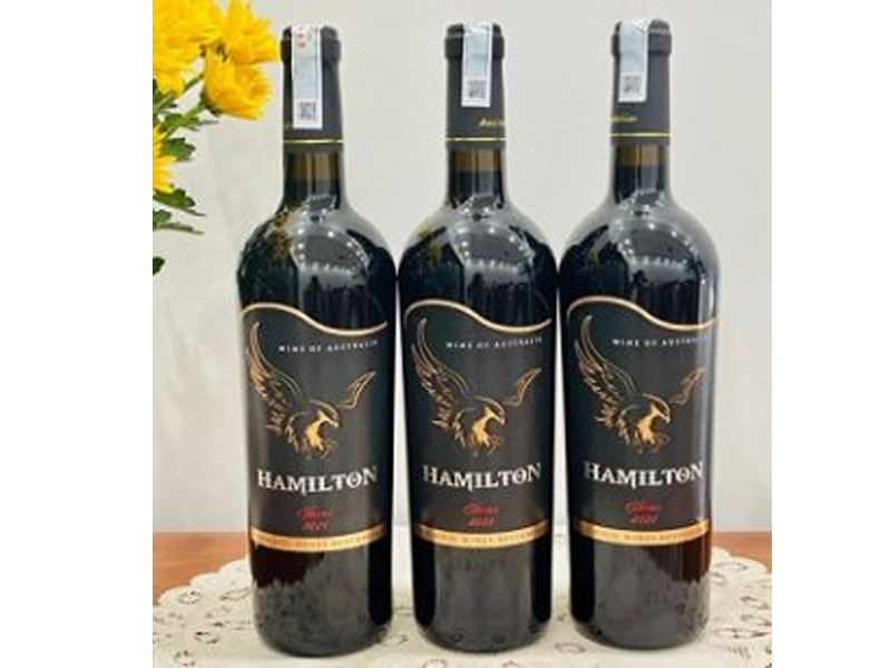 Rượu vang úc hamilton shiraz