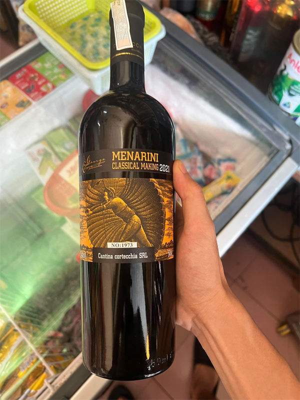 Rượu vang ý menarini-classic making