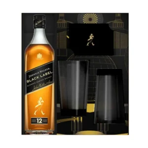 Rượu whisky johnnie walker black label (hộp quà tết 2025)