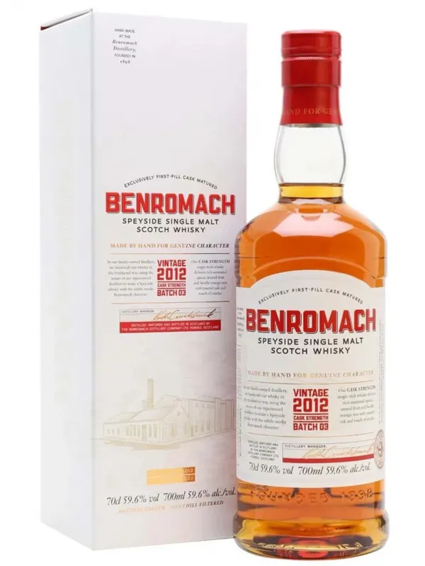 rượu benromach 2012 - batch 3 rượu benromach 2012 - batch 3
