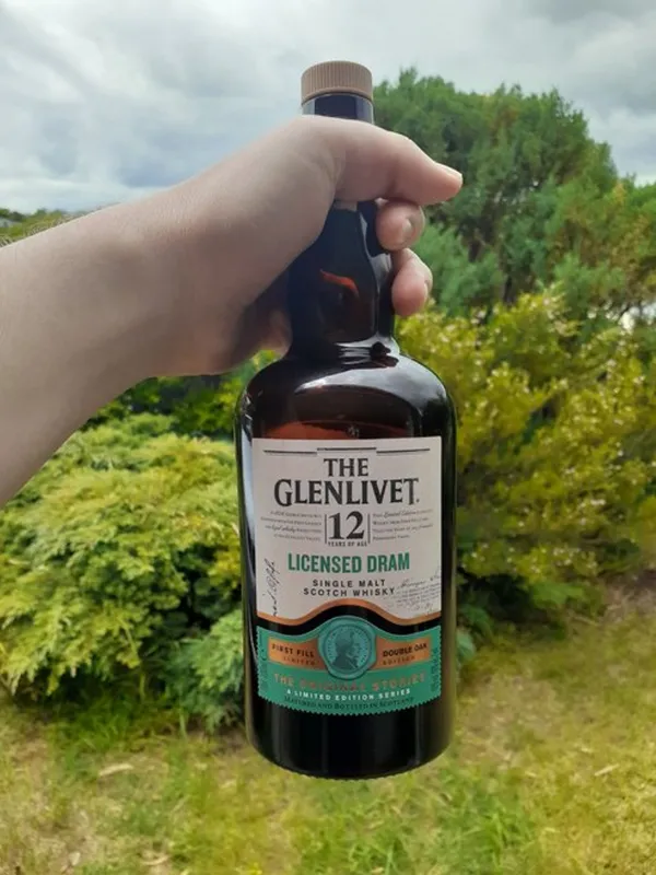 rượu glenlivet 12 năm - licensed dram