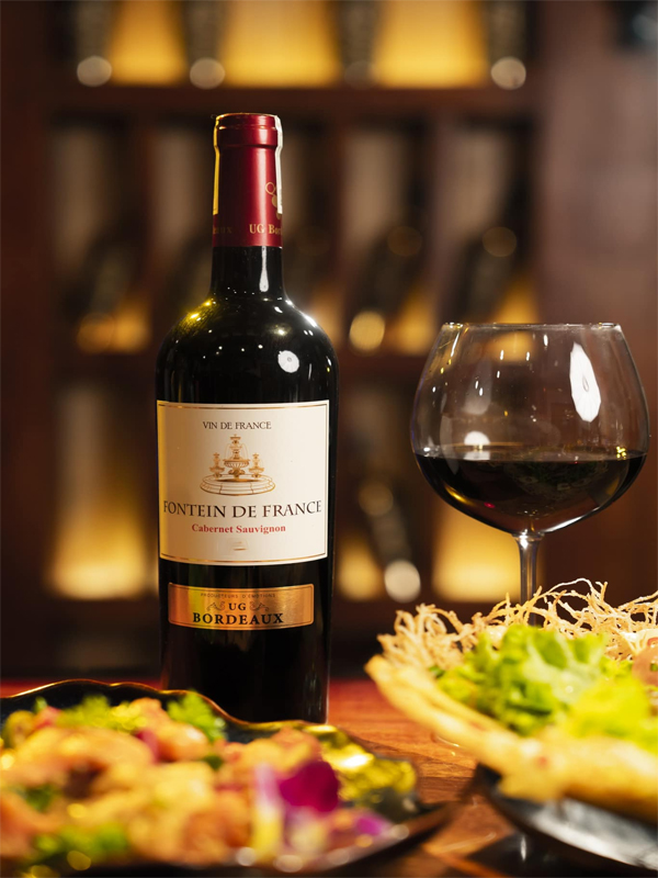 Rượu vang đỏ pháp fontein de fance