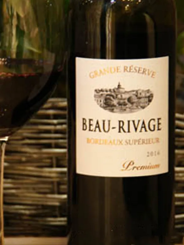 rượu vang château beau-rivage bordeaux supérieur
