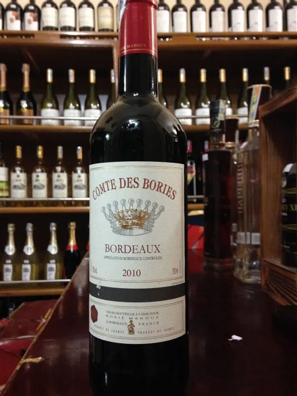 rượu vang comte des bories