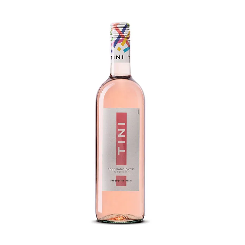 Rượu vang tini rosé sangiovese rubicone