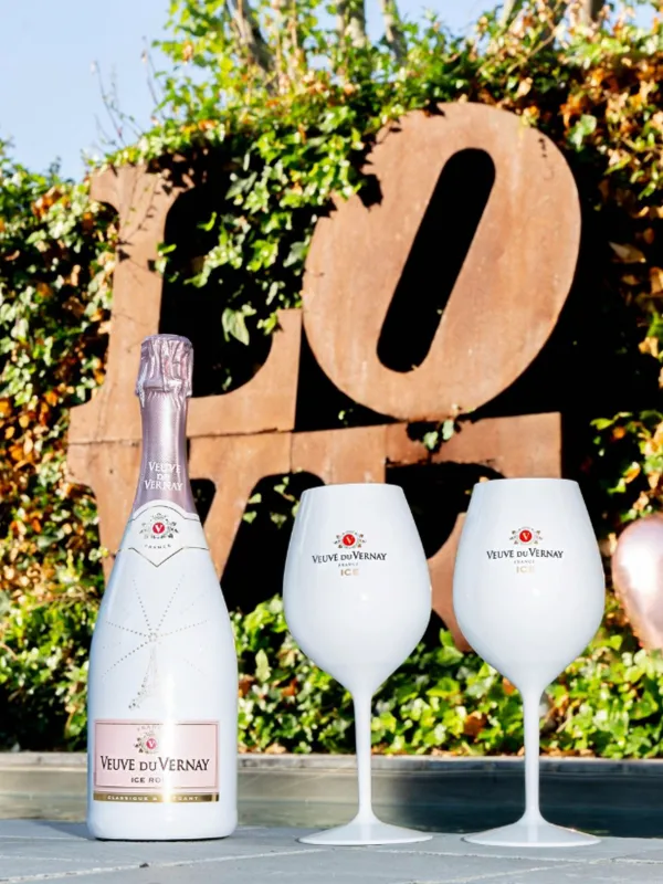 rượu vang veuve du vernay ice rosé