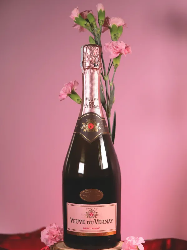 rượu vang veuve du vernay rosé