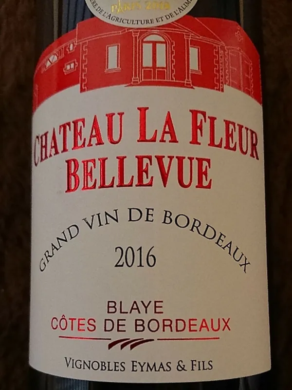 rượu vang château la fleur bellevue rouge