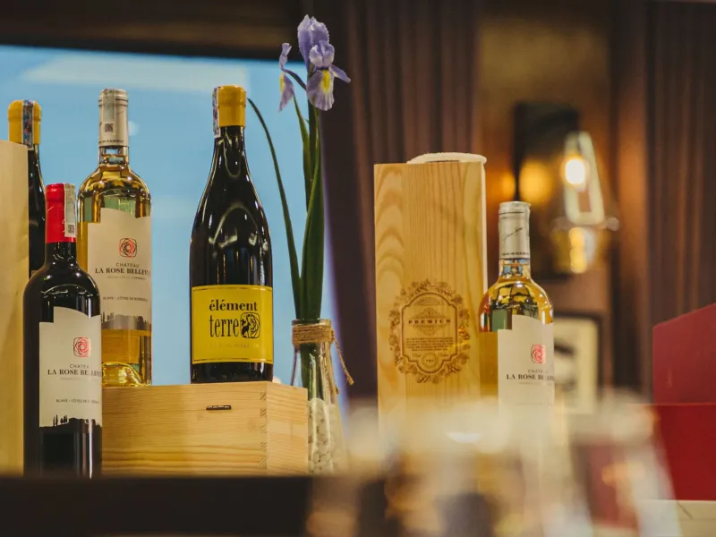 rượu vang château la rose bellevue blanc