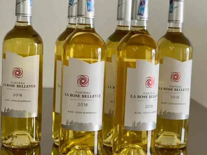 rượu vang château la rose bellevue blanc