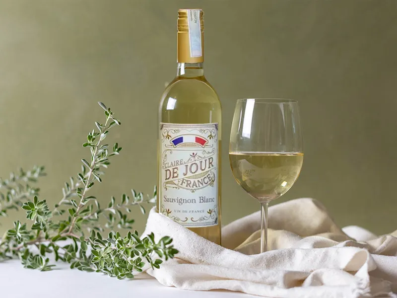 rượu vang pháp claire de jour sauvignon blanc