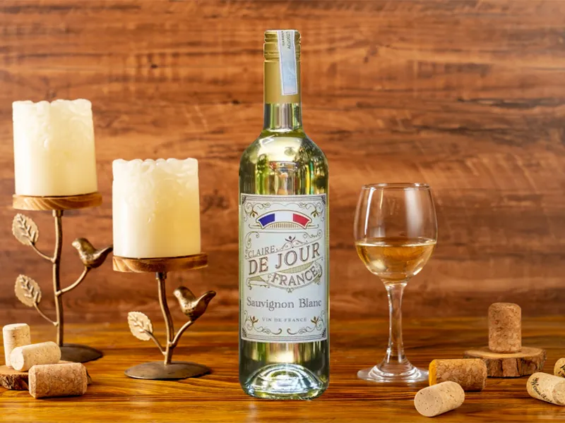 rượu vang pháp claire de jour sauvignon blanc