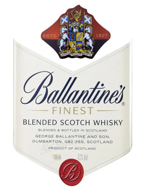 rượu whisky ballantines finest 750ml