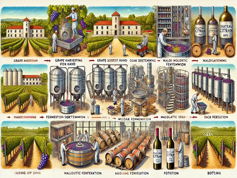 rượu vang chateau citran bordeaux superieur