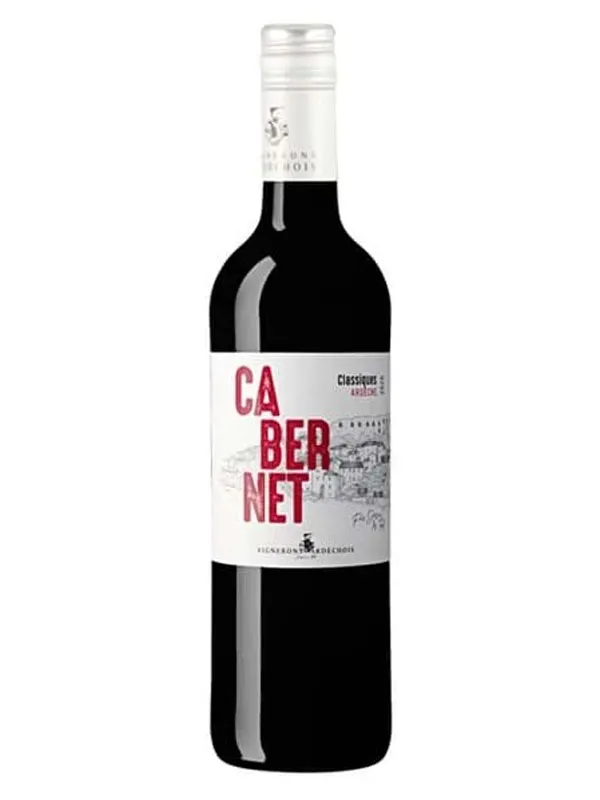 rượu vang vignerons ardechois les classiques cabernet sauvignon