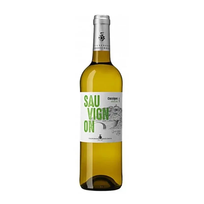 Rượu vang vignerons ardechois les classiques sauvignon blanc