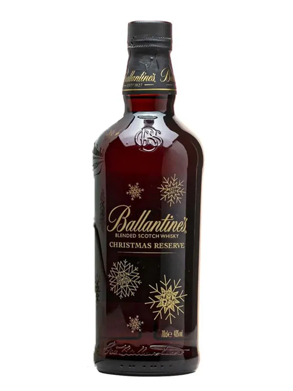 rượu whiskey ballantines christmas reserve