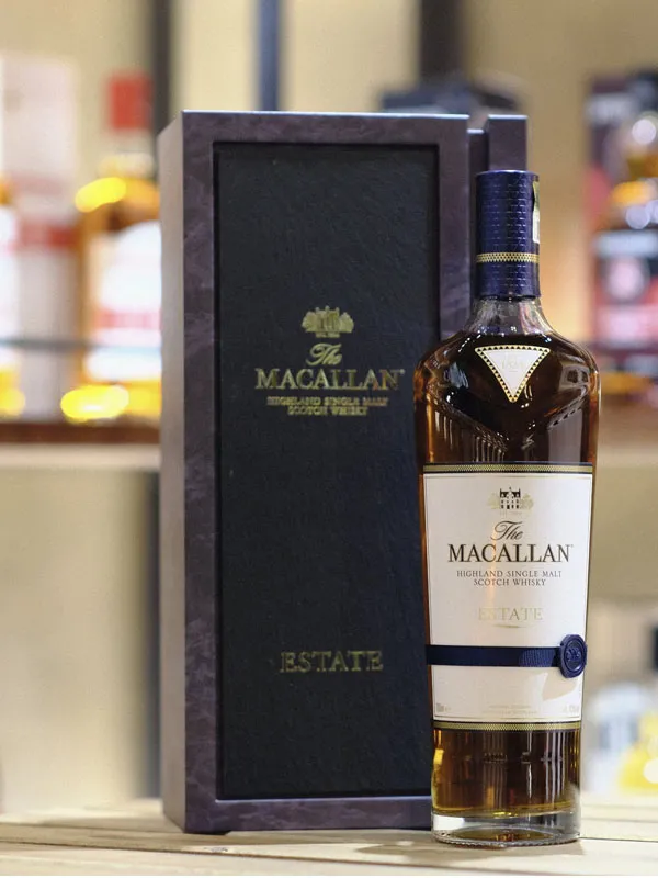 rượu whiskey macallan estate