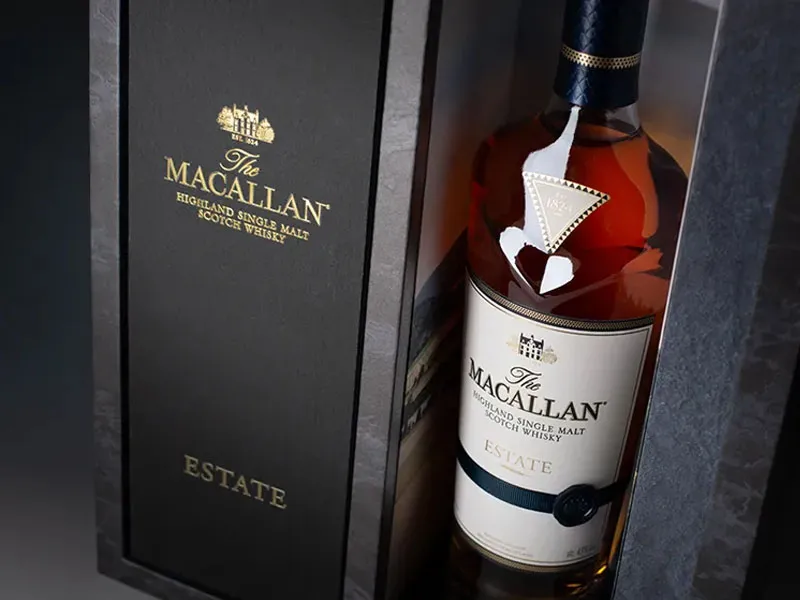 rượu whiskey macallan estate
