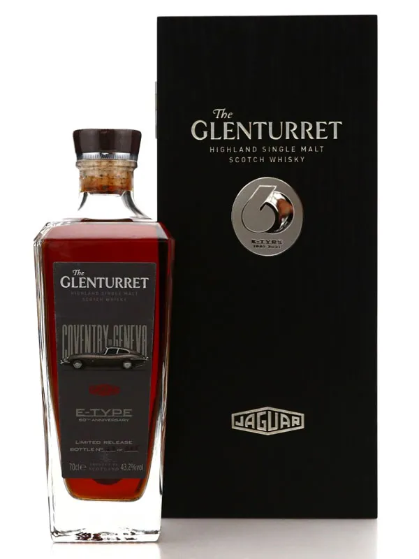 rượu whisky glenturret 30 năm jaguar e-type
