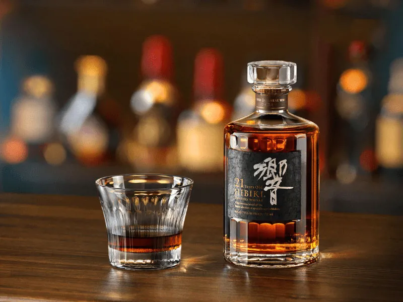 rượu whisky hibiki 21 năm