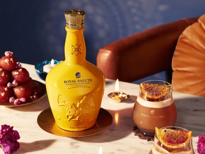 rượu whisky royal salute 21 year jodhpur polo edition