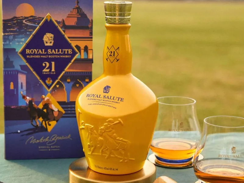 rượu whisky royal salute 21 year jodhpur polo edition