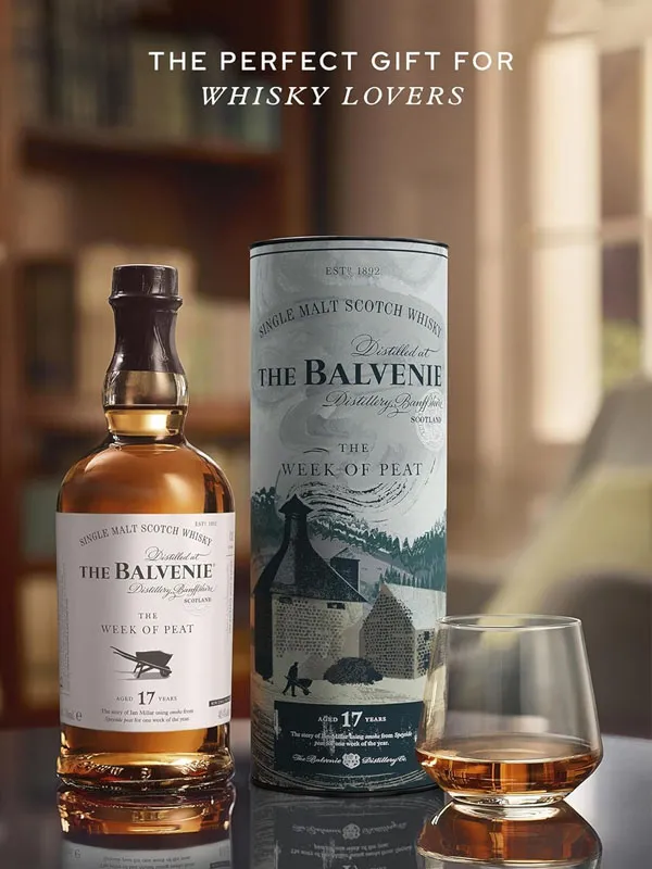 rượu whisky the balvenie week of peat 17 năm