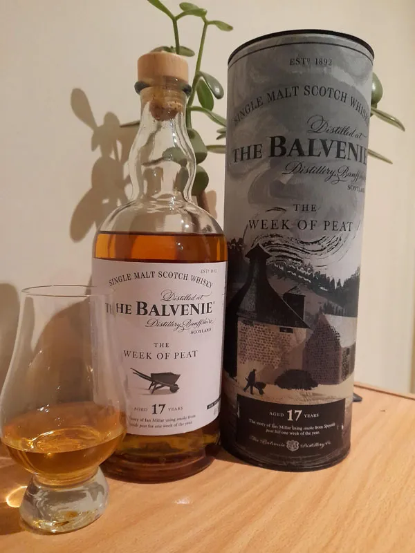rượu whisky the balvenie week of peat 17 năm
