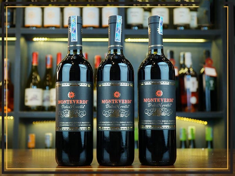rượu vang ý monteverdi dolce novella