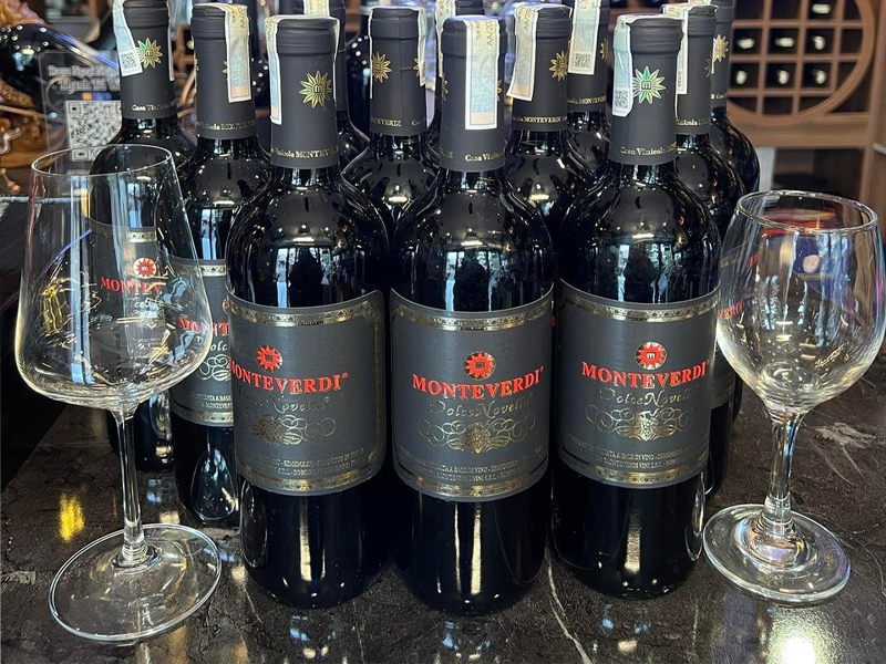 rượu vang ý monteverdi dolce novella